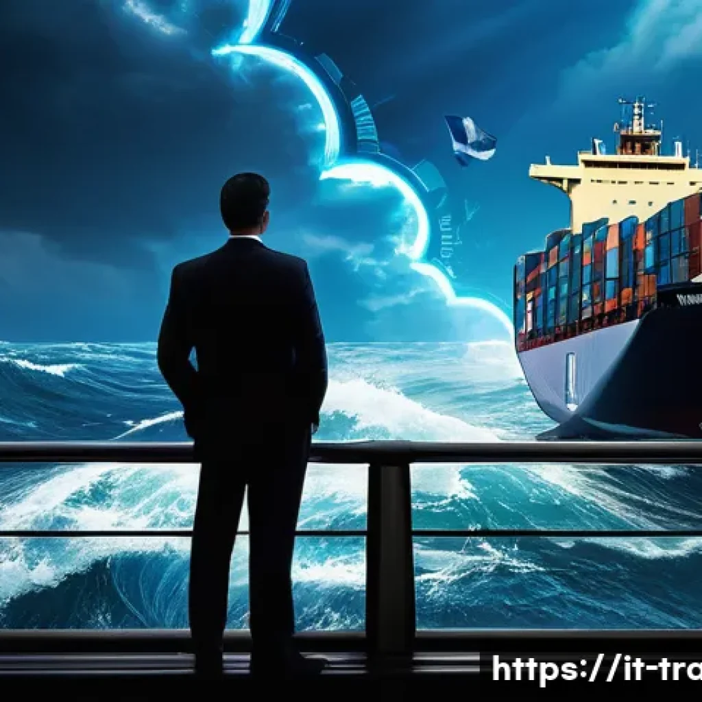 수출입 관련 보험 처리 방법 - **Prompt 1: Navigating Global Trade Risks with an Insurance Shield**
    "A wide-angle, cinematic sh...