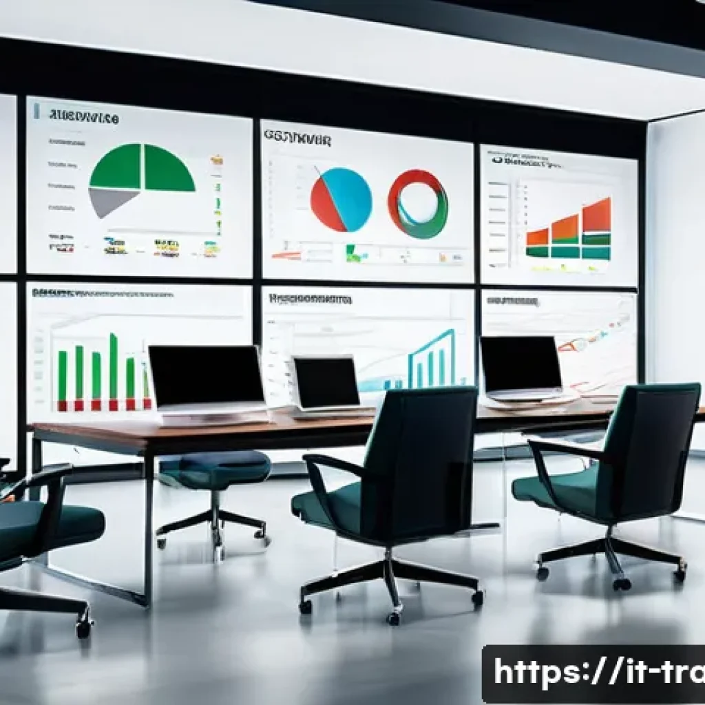 무역 실무를 위한 재무 분석 - A modern Italian business office setting with a diverse group of professionals analyzing detailed fi...
